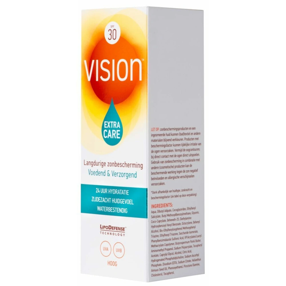 Vision Zonnebrand Crème Extra Care SPF 30 - Afbeelding 2