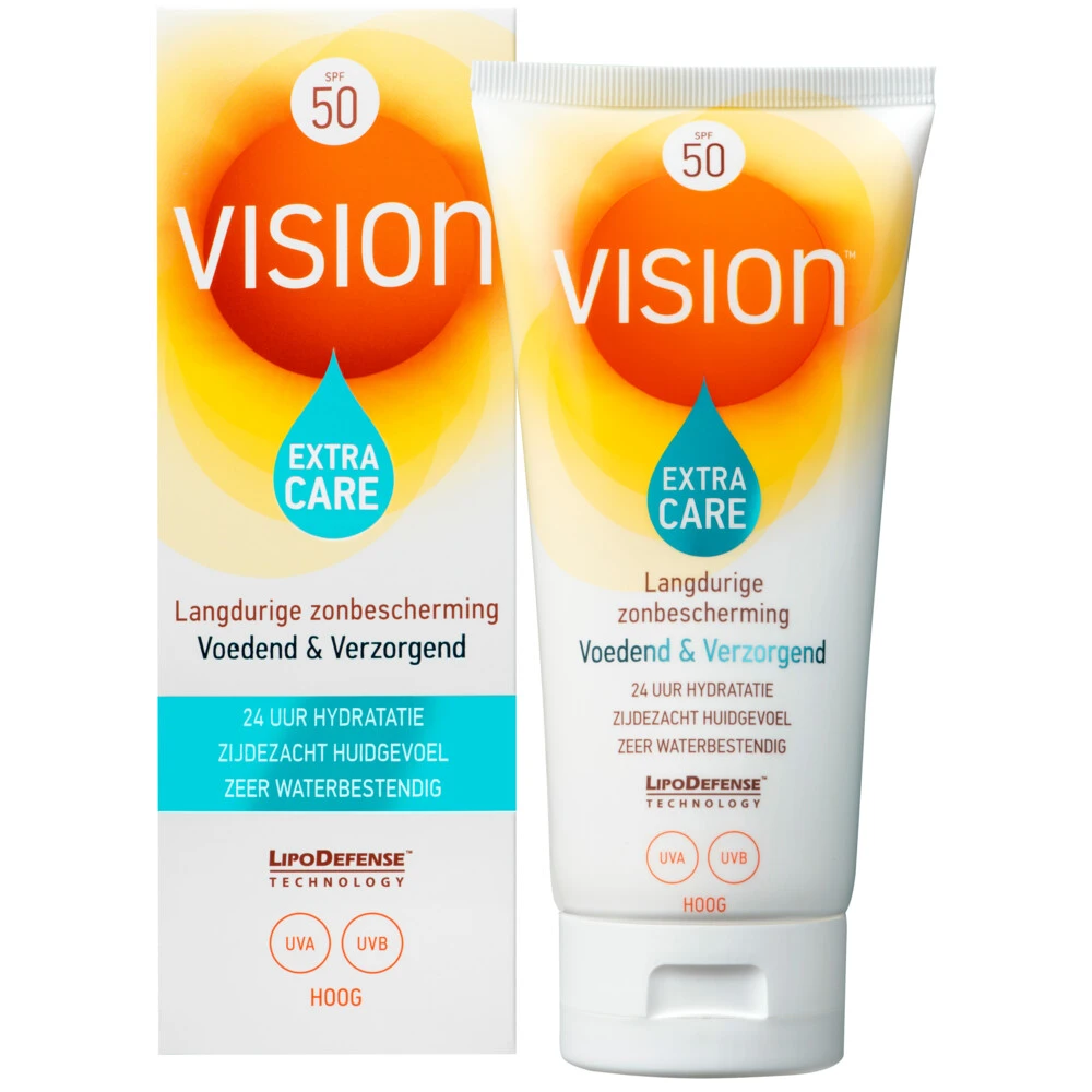 Vision Zonnebrand Crème Extra Care SPF 50 - Afbeelding 2