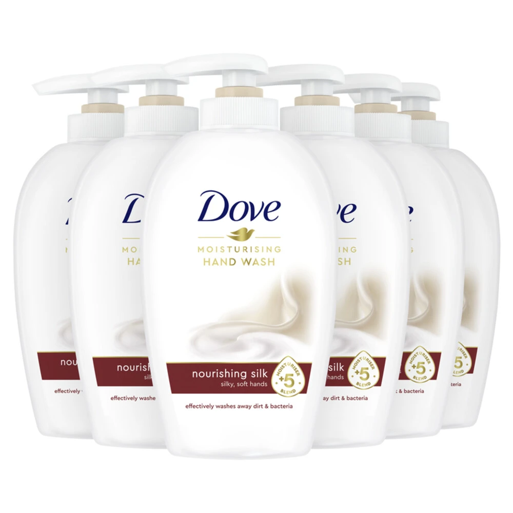 6x Dove Handzeep Nourishing Silk
