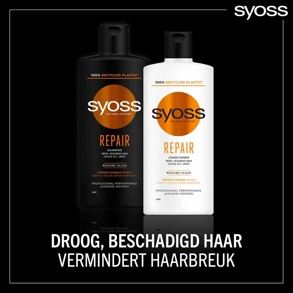 6x Syoss Repair Therapy Shampoo - Afbeelding 2