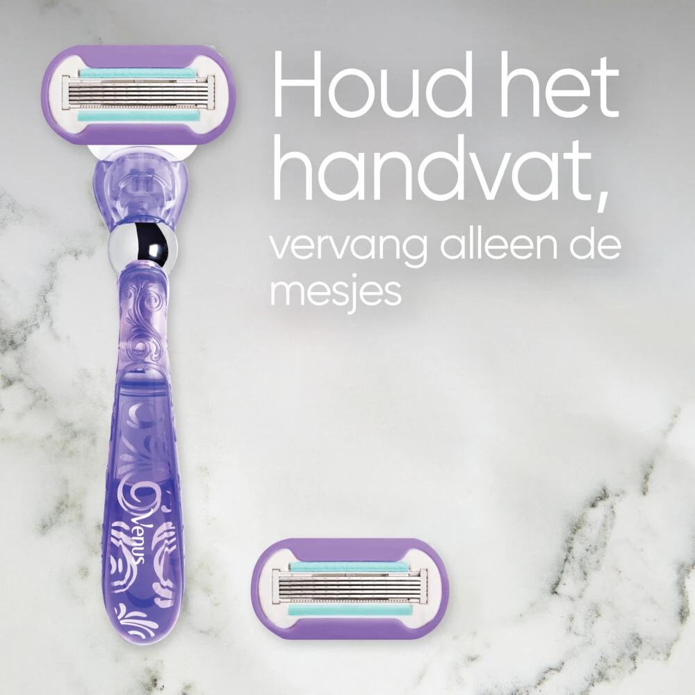 Gillette Venus Scheermesjes 1-Up Venus Swirl - Afbeelding 4