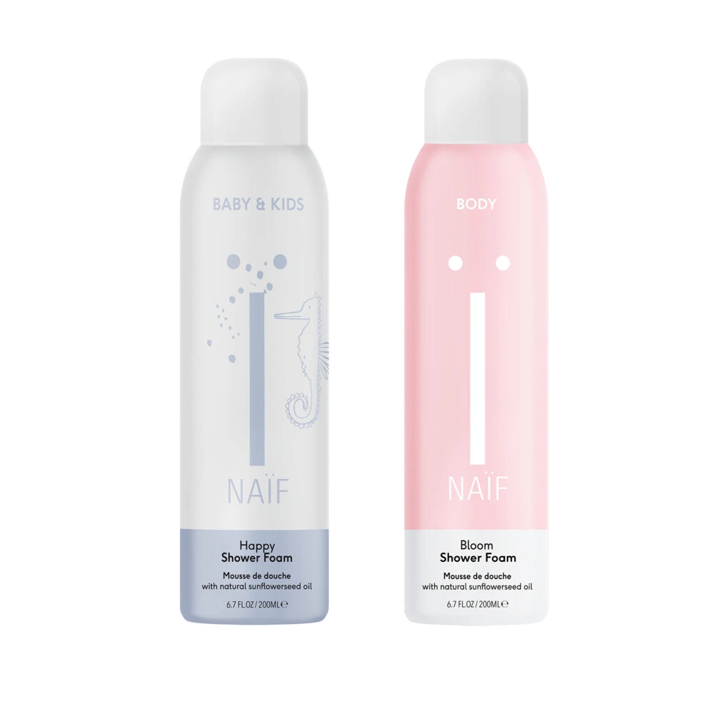 Naïf Familie Doucheschuim Pakket