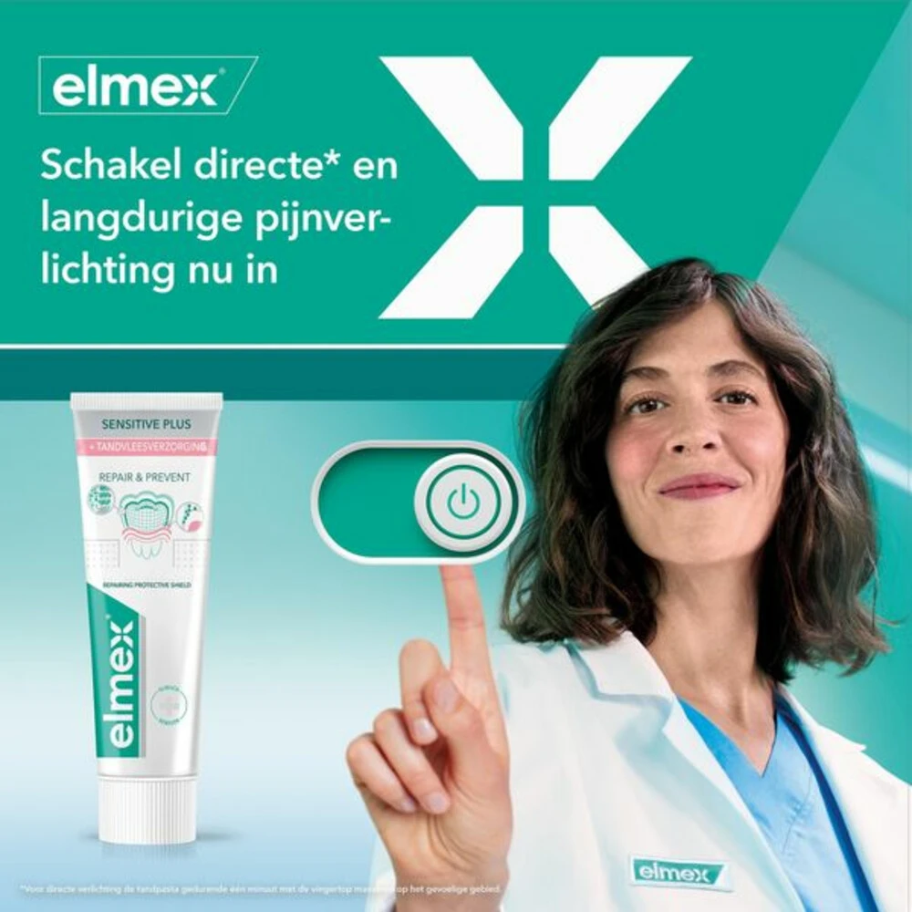 12x Elmex Sensitive Professional Tandpasta Repair & Prevent - Afbeelding 2