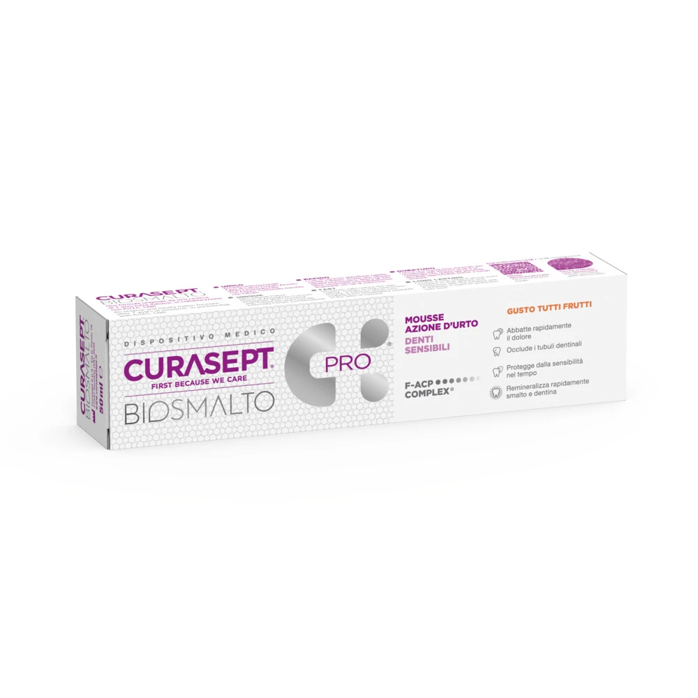 2x Curasept Biosmalto Mousse Sensitive - Afbeelding 2