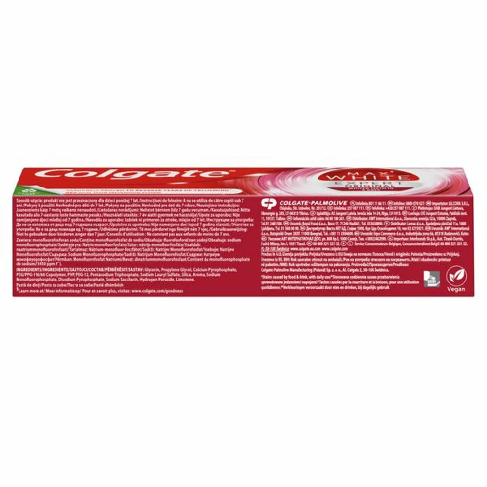 Colgate® 12x Colgate Max White Tandpasta Expert White - Afbeelding 3