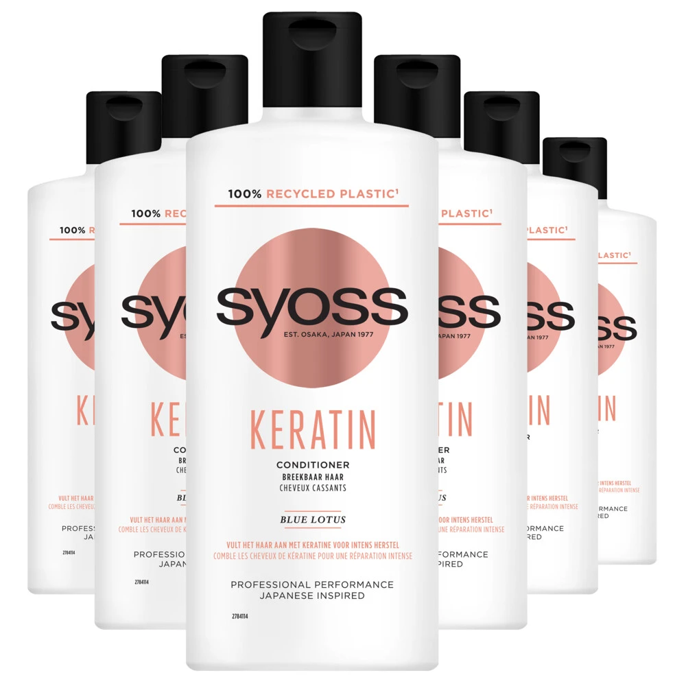 6x Syoss Keratin Conditioner
