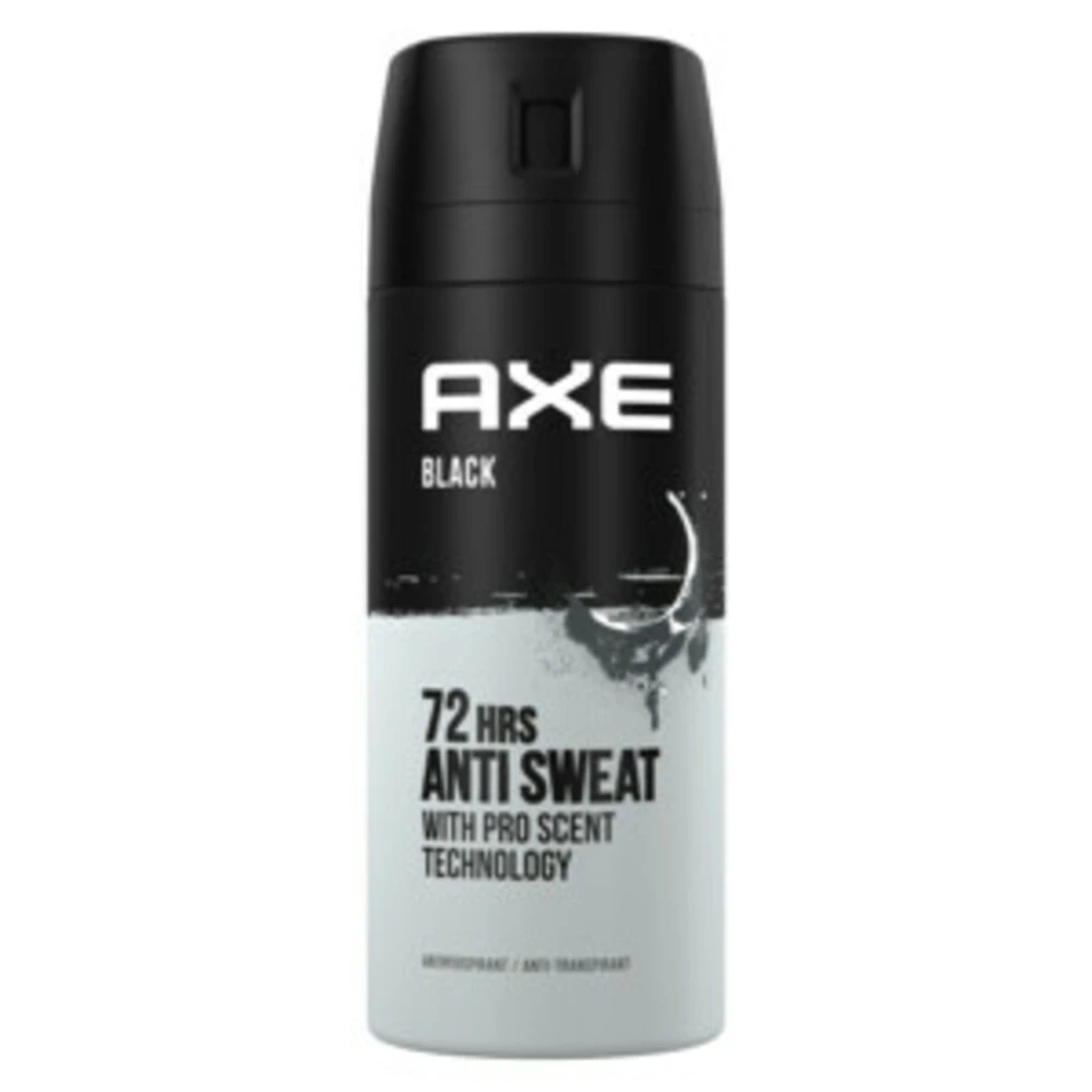 6x Axe Anti Transpirant Deodorant Spray Black Dry - Afbeelding 2