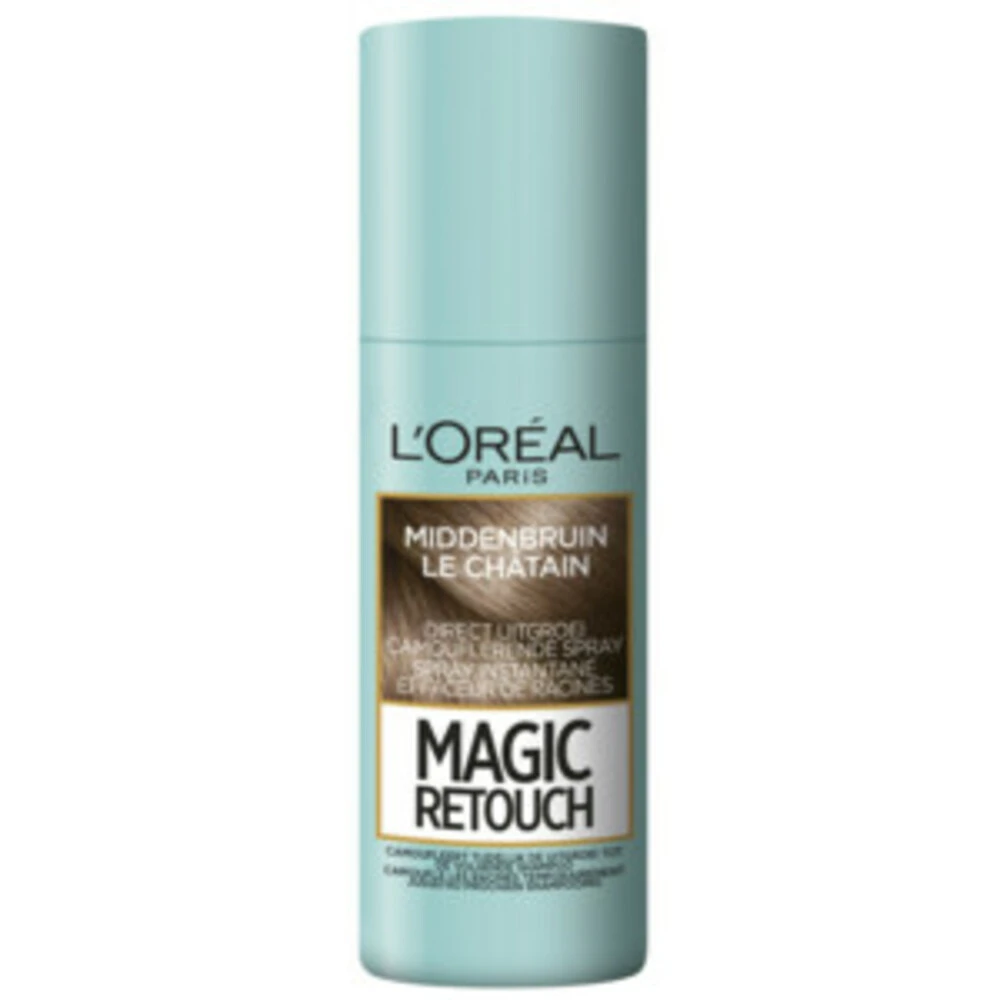 L'Oreal Lu0027Oréal Preference Haarkleuring 04 Tahiti - Middenbruin + Magic Retouch Uitgroeispray Middenbruin 75 Ml Pakket - Afbeelding 3