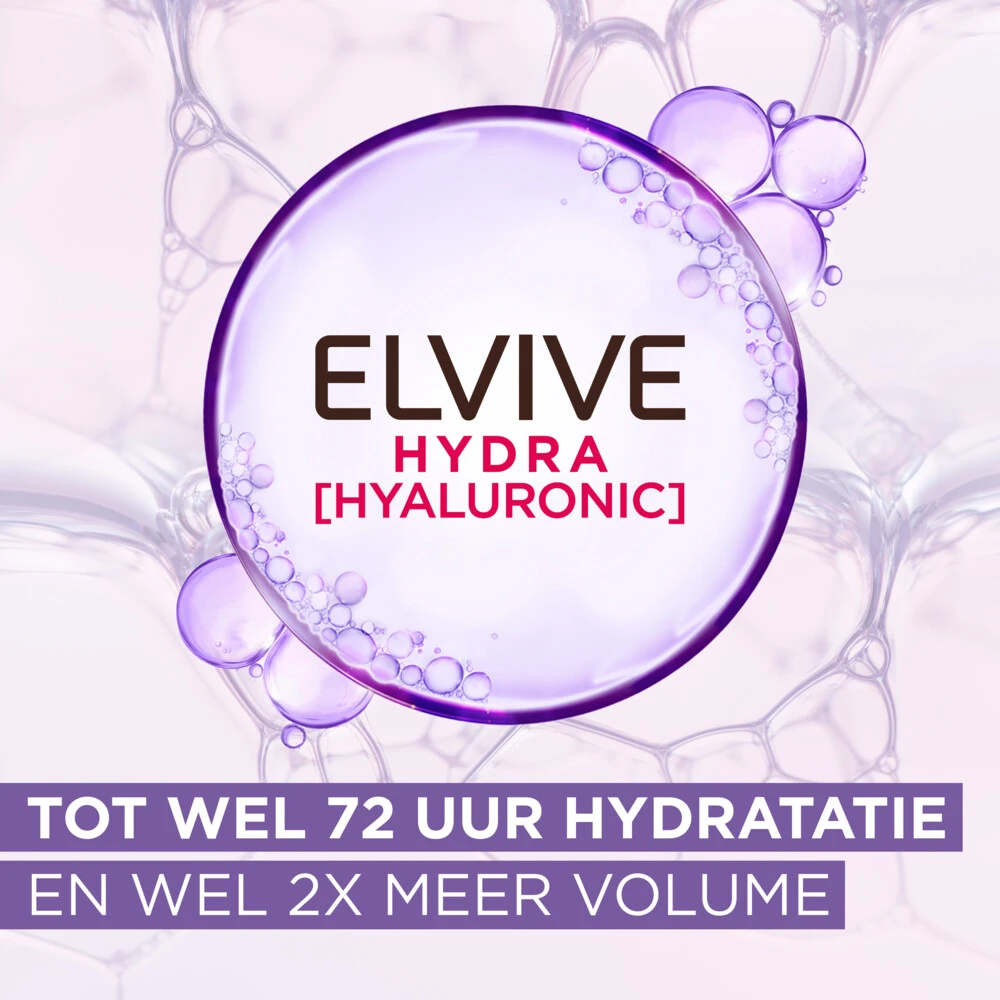 L'Oreal 6x Lu0027Oréal Elvive Shampoo Hydra Hyaluronic Hydraterend - Afbeelding 2