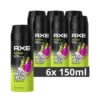 6x Axe Deodorant En Bodyspray Epic Fresh