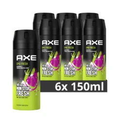 6x Axe Deodorant En Bodyspray Epic Fresh