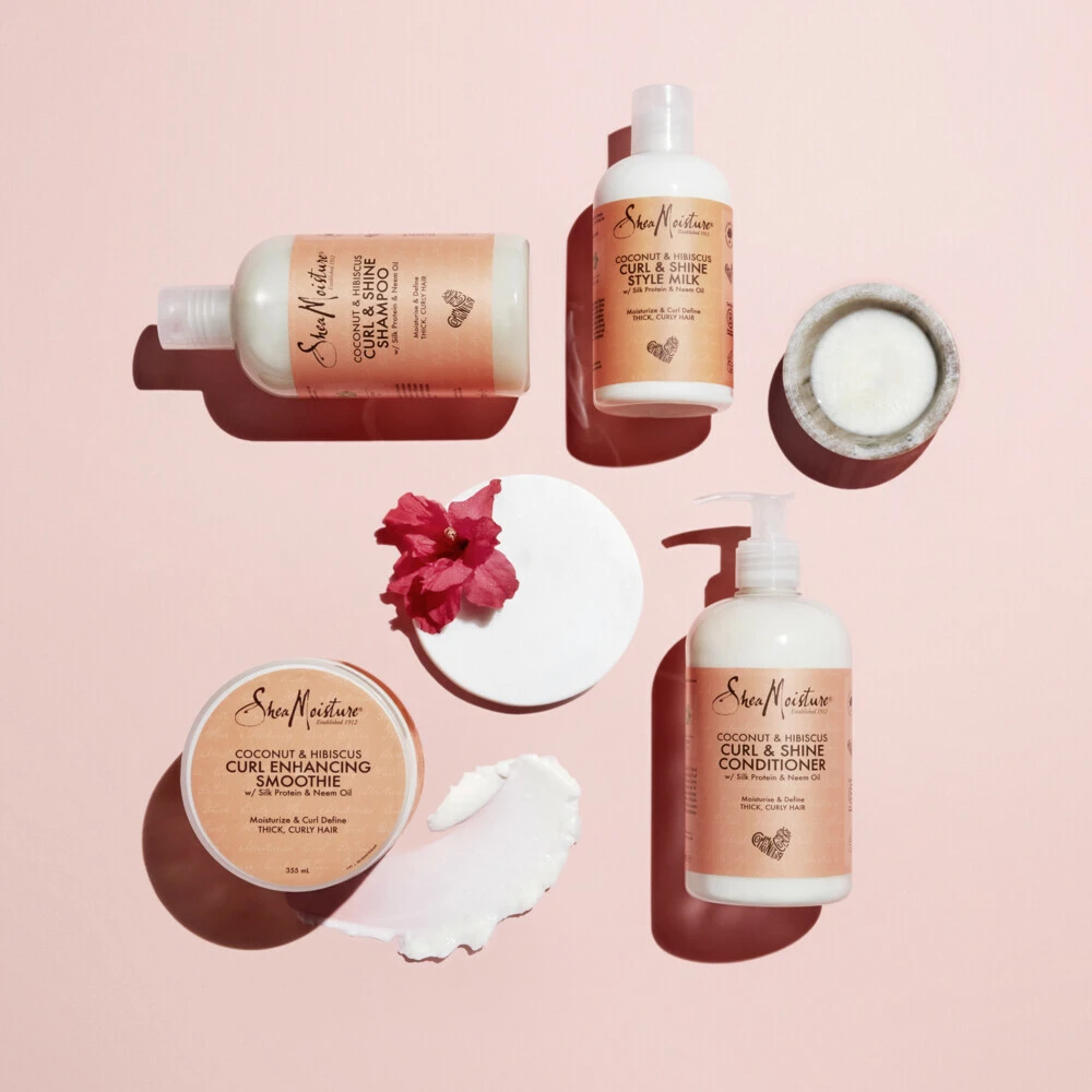 Shea Moisture Coconut & Hibiscus Curl Enhancing Smoothie - Afbeelding 3