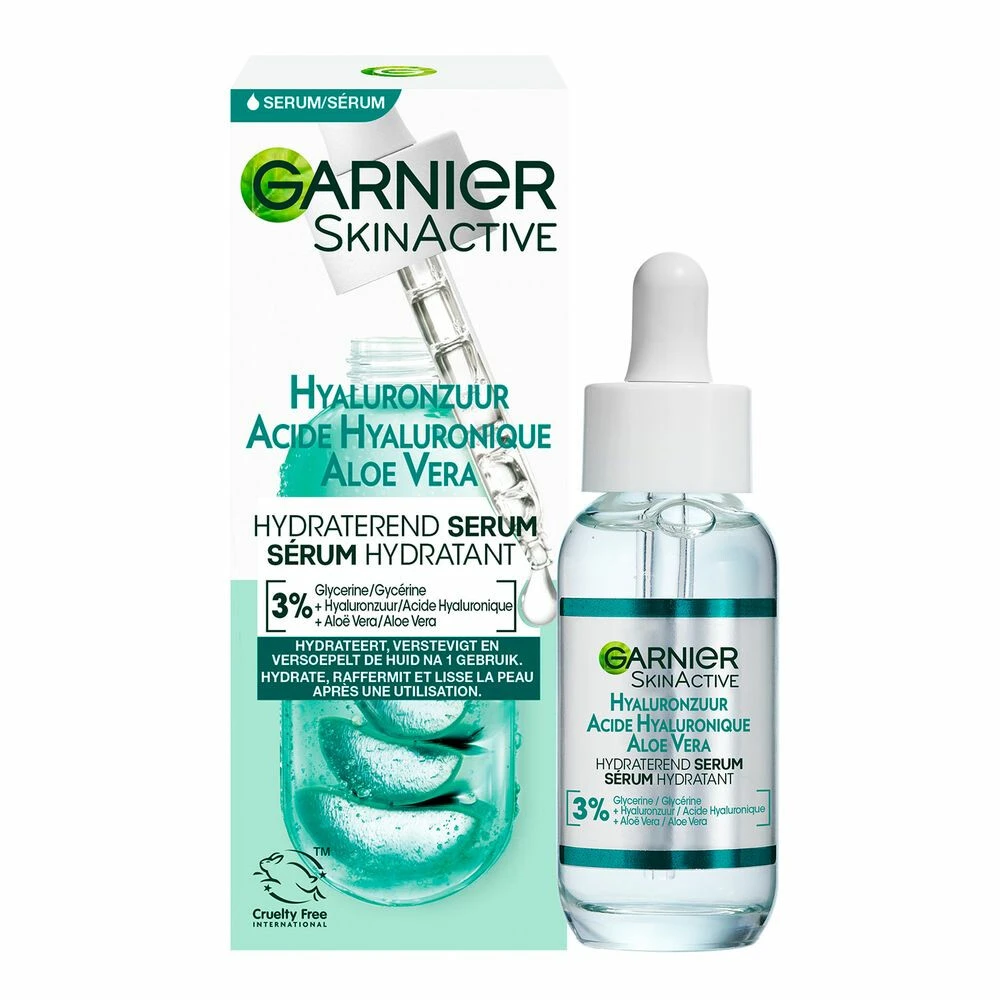 Garnier SkinActive Hyaluronzuur Aloë Vera Hydraterend Serum - Afbeelding 2