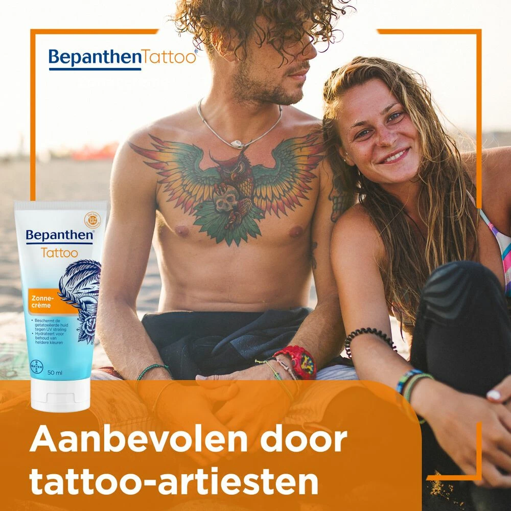 2x Bepanthen Tattoo Zonnecrème - Afbeelding 3