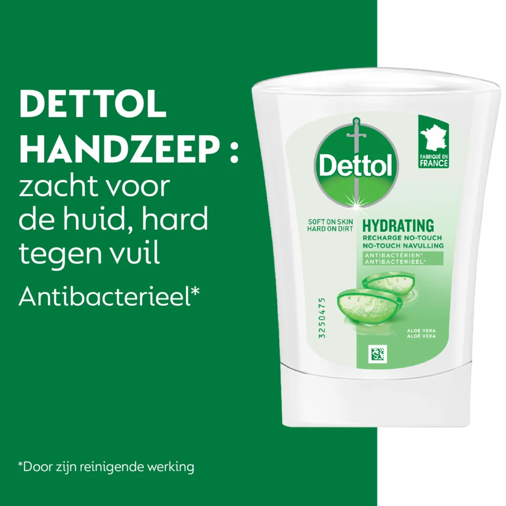 5x Dettol No Touch Wasgel Navulling Hydraterende Aloe Vera - Afbeelding 2