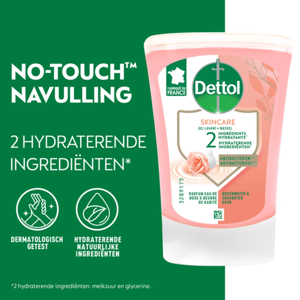 5x Dettol No Touch Wasgel Navulling Voedende Sheabutter - Afbeelding 2