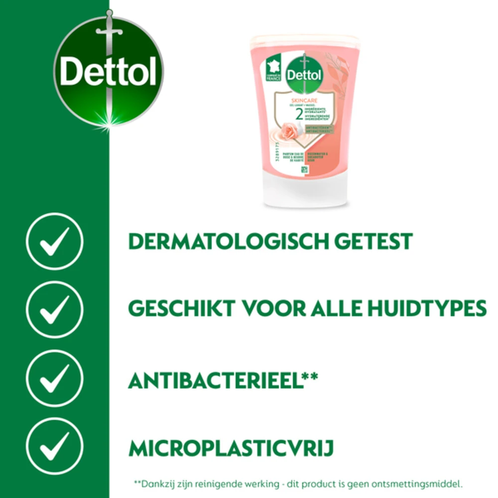 5x Dettol No Touch Wasgel Navulling Voedende Sheabutter - Afbeelding 3