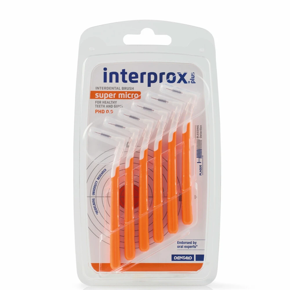3x Interprox Plus Super Micro 2 Mm Oranje