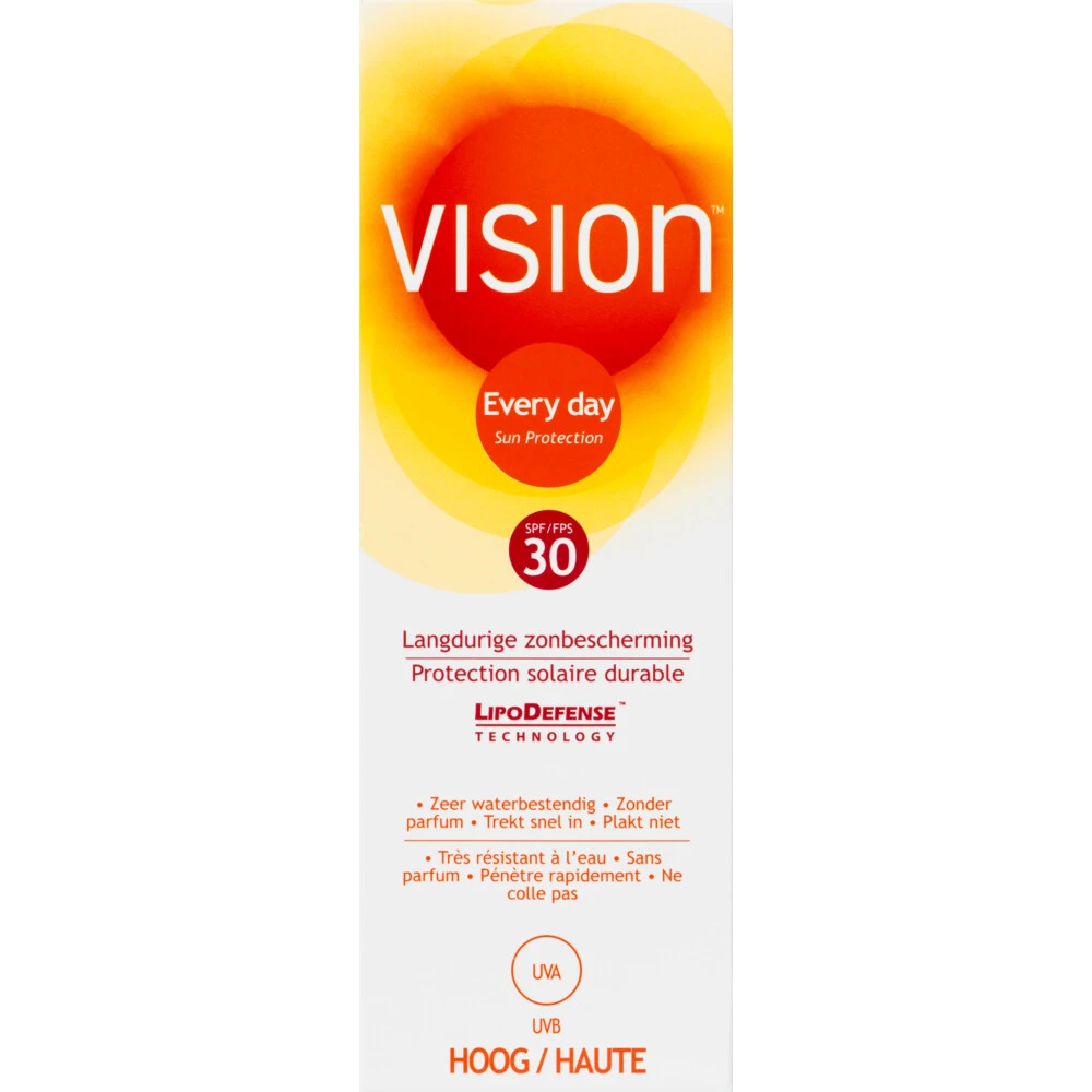 2x Vision Zonnebrand Every Day Sun SPF 30