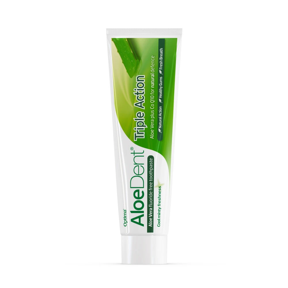 3x Aloe Dent Tandpasta Triple Action - Afbeelding 2
