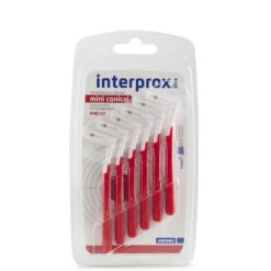 12x Interprox Plus Mini Conical 2-4 Mm Rood