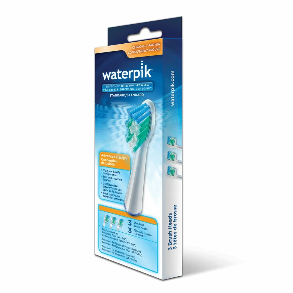 Waterpik Opzetborstels Standaard Sensonic Voor SR1000 En SR3000 - Afbeelding 2