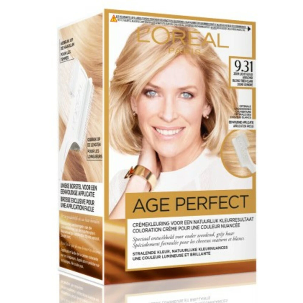 L'Oreal Lu0027Oréal Excellence Age Perfect Haarverf 9.31 Zeer Licht Goud Asblond - Afbeelding 2
