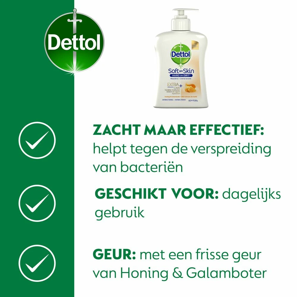 6x Dettol Handzeep Pomp Honey - Afbeelding 4