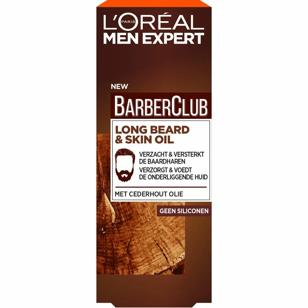 L'Oreal Lu0027Oréal Men Expert Barberclub Baard & Gezichtsolie - Afbeelding 2
