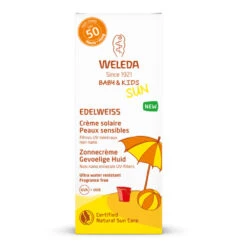 Weleda Edelweiss Zonnecreme SPF 50 Gevoelige Huid