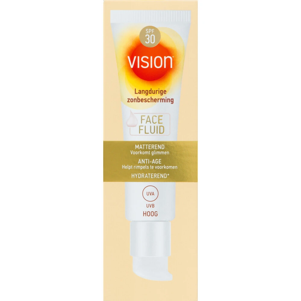 Vision Zonnebrand Face Fluid SPF 30