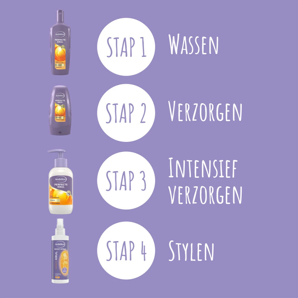 6x Andrelon Creme Happy Curls - Afbeelding 4