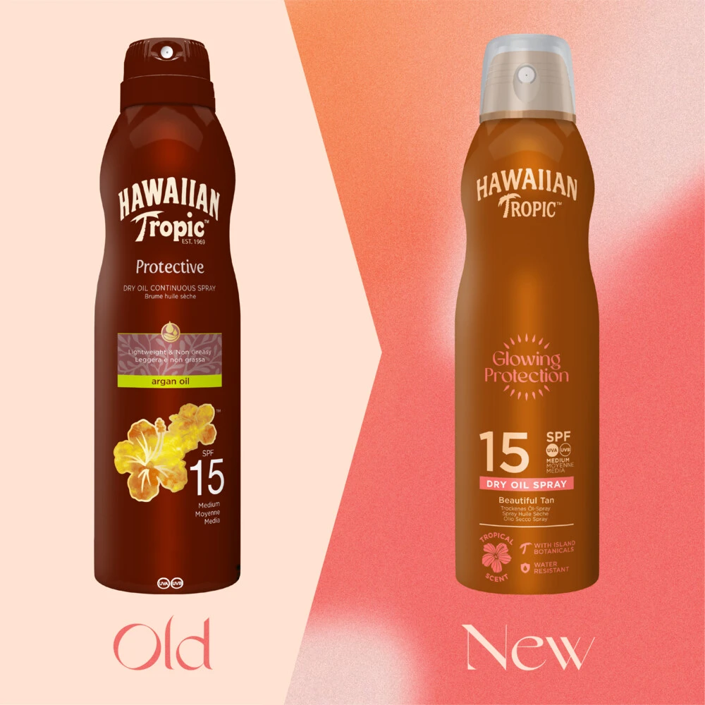 Hawaiian Tropic Zonneolie Argan Olie Protective SPF15 - Afbeelding 2