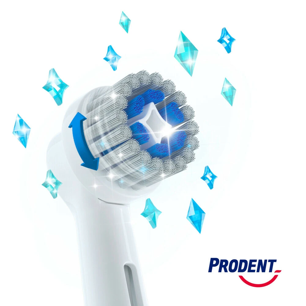 3x Prodent Opzetborstels White Now - Afbeelding 3