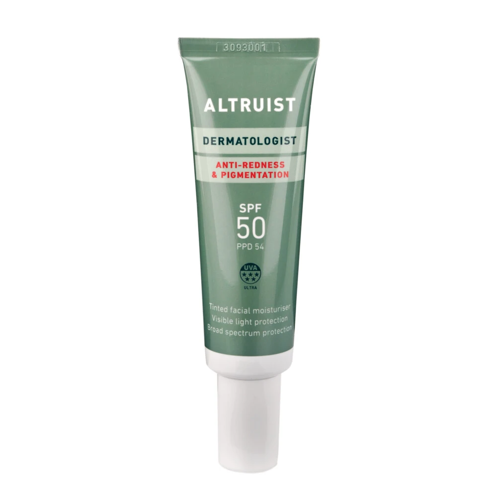 Altruist Zonnebrand Creme Anti-Roodheid En Pigment SPF50