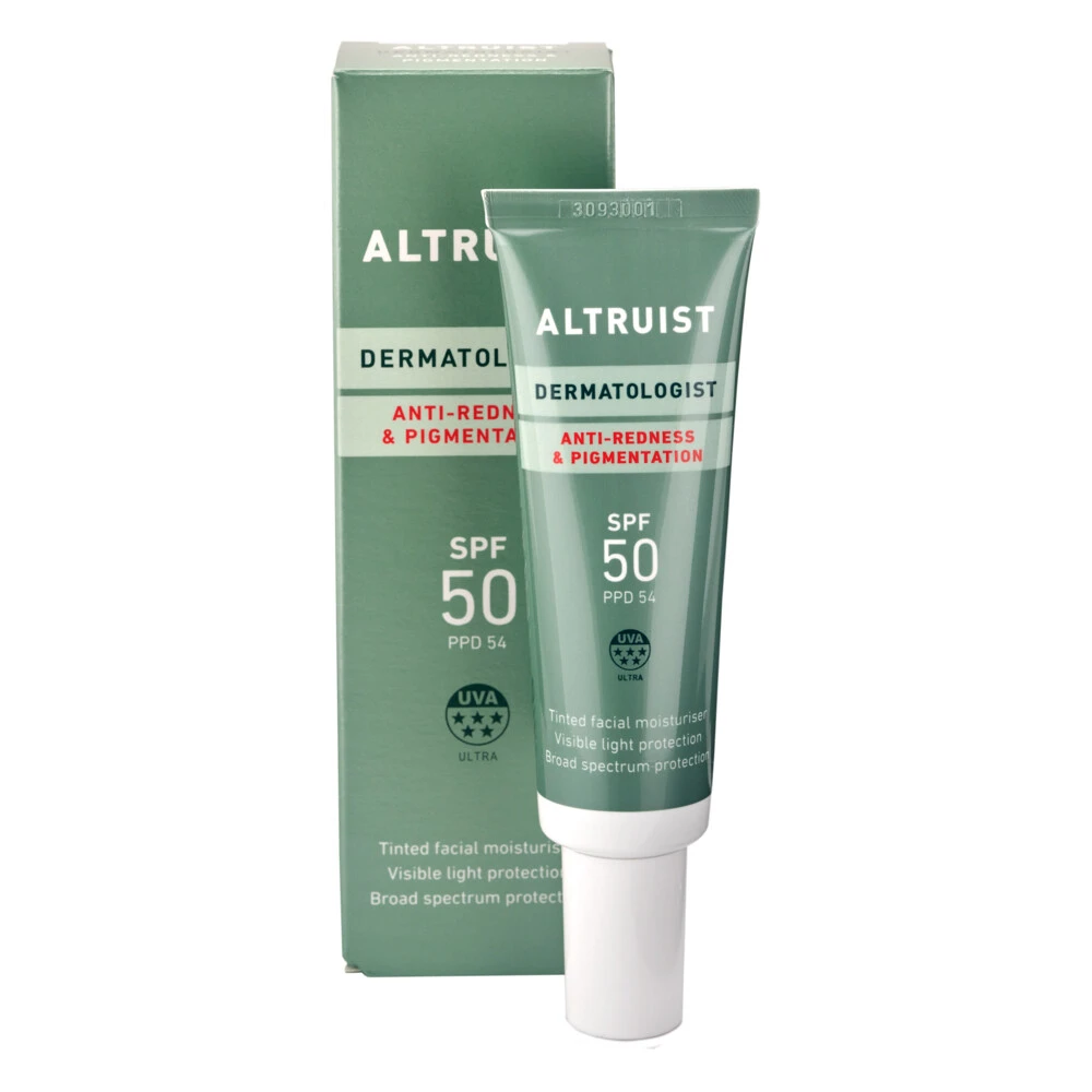 Altruist Zonnebrand Creme Anti-Roodheid En Pigment SPF50 - Afbeelding 2